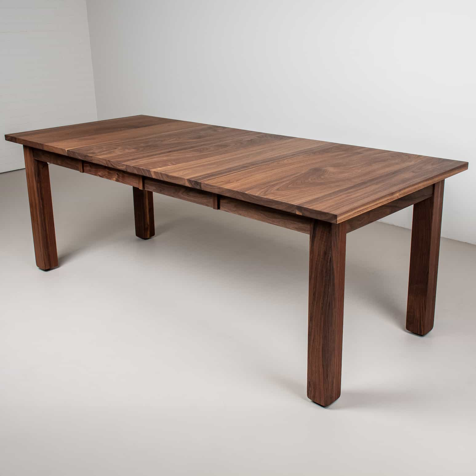 walnut center extension table