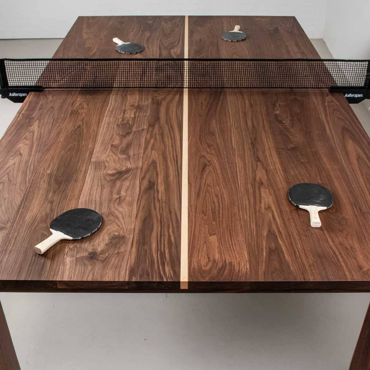 walnut ping pong table