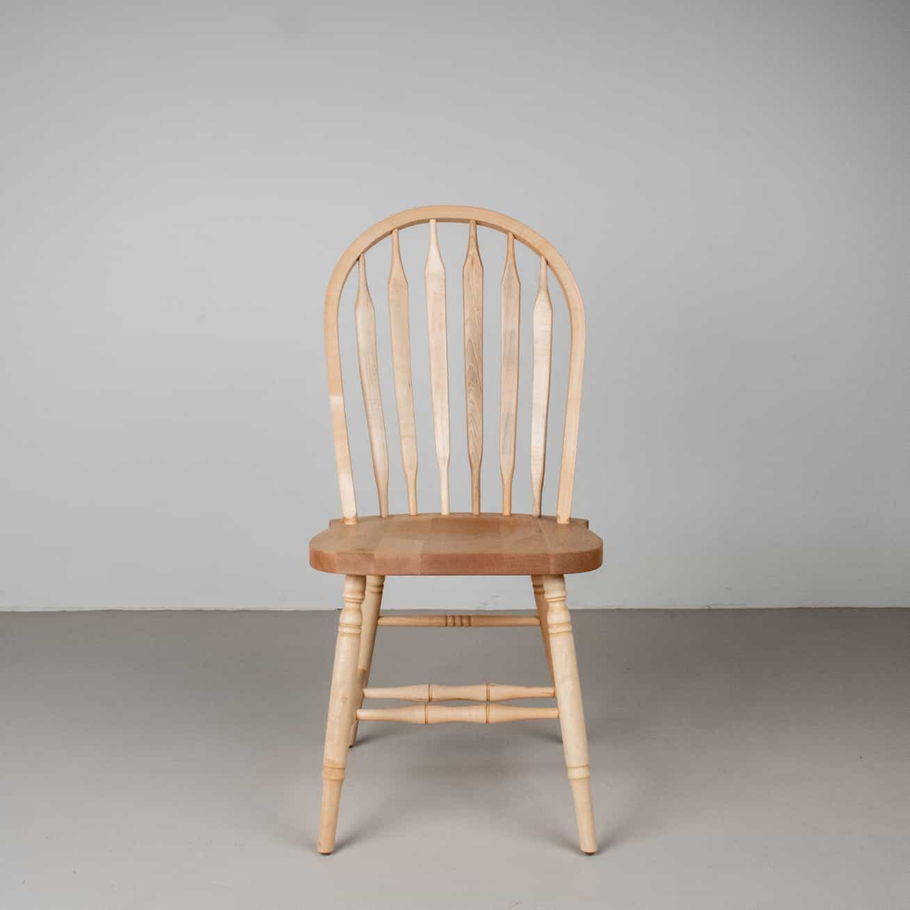 farmhouse wood dining chair