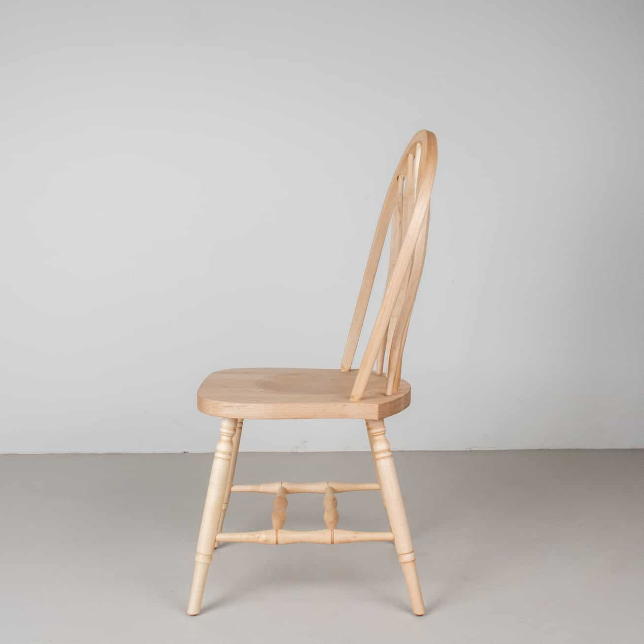 farmhouse wood dining chair