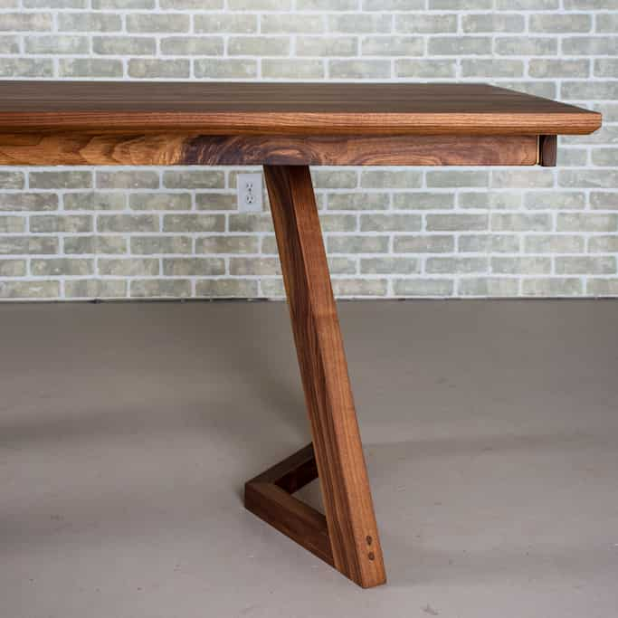 walnut extension table