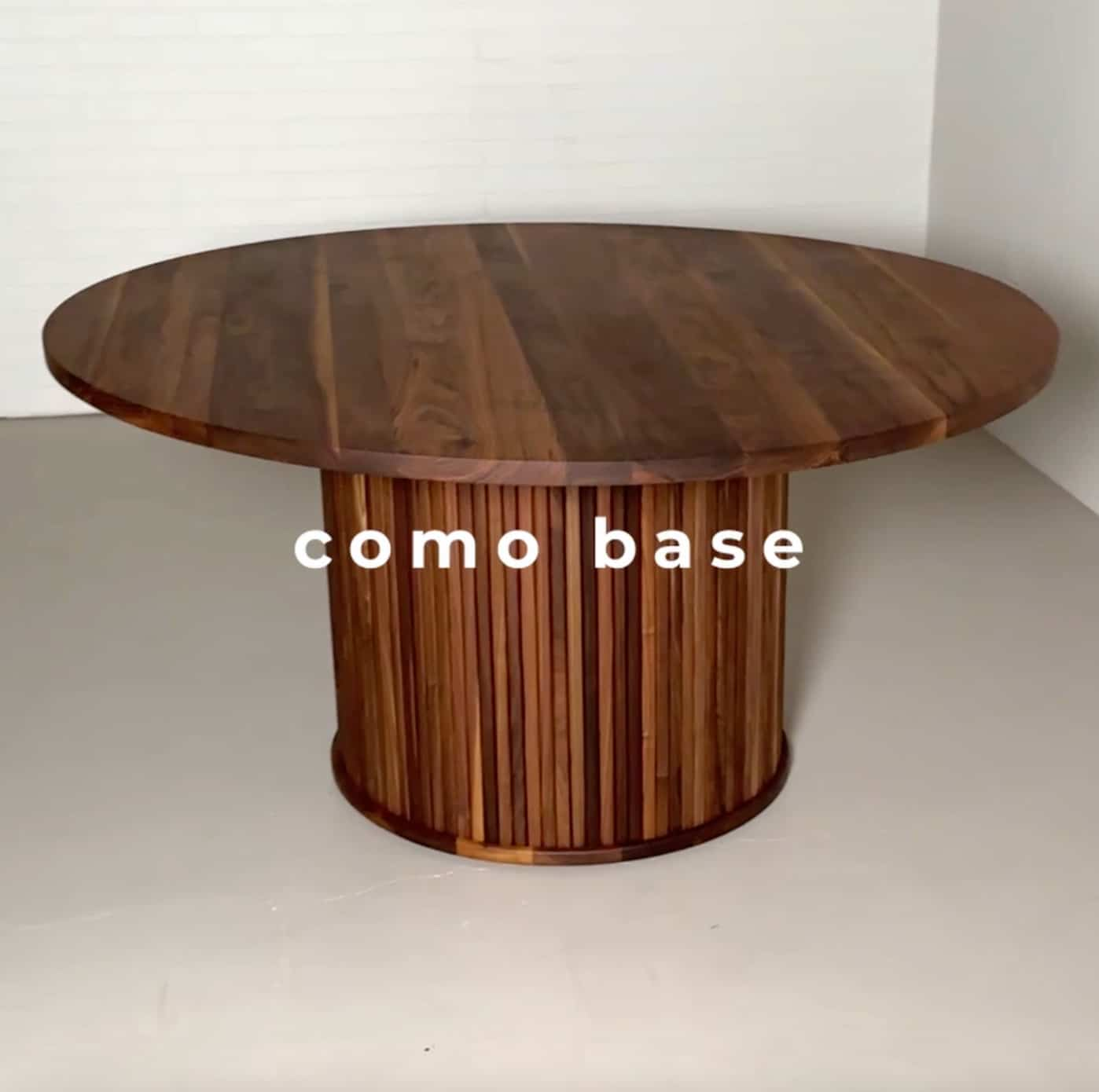 round pedestal table