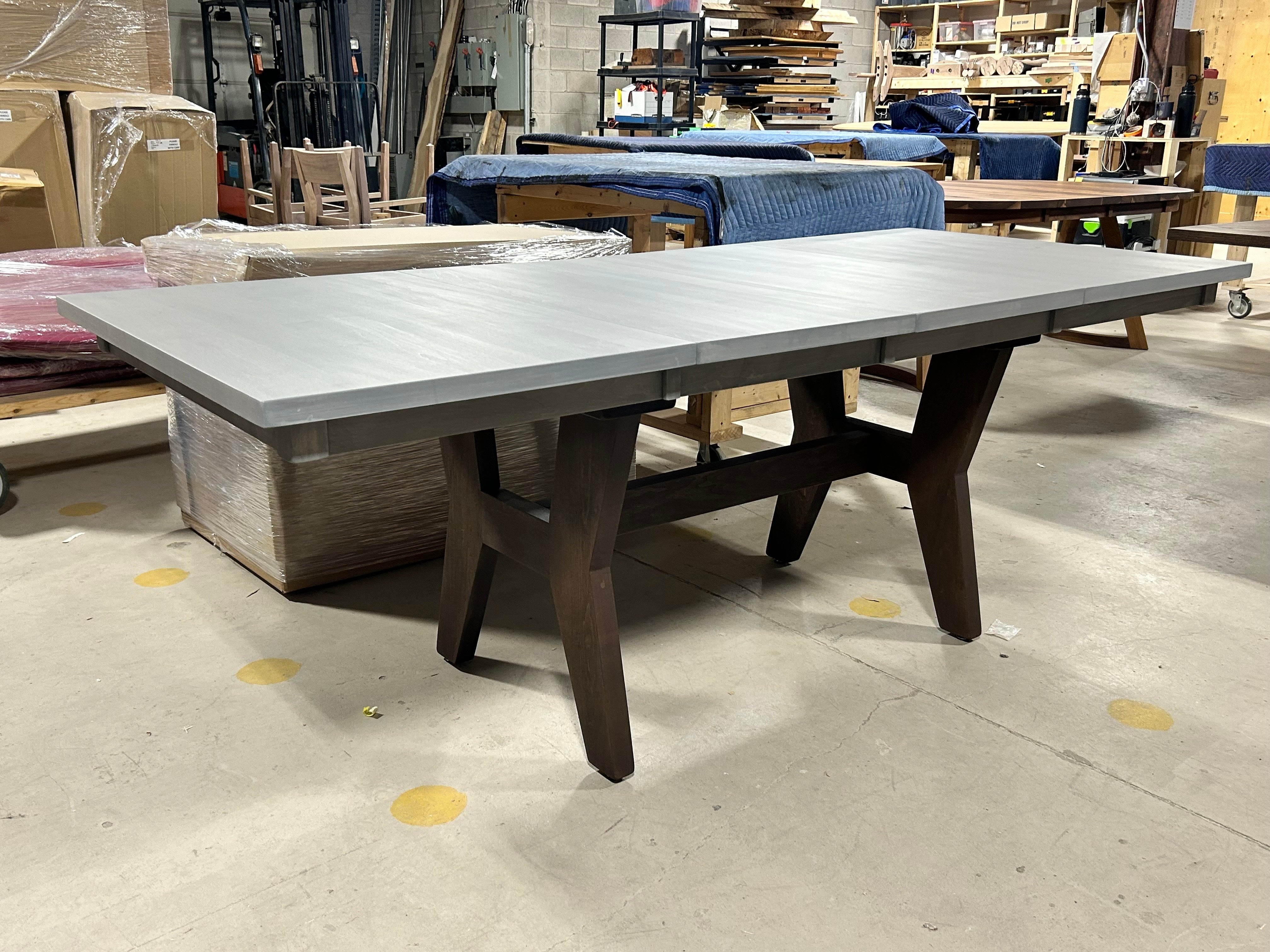 Custom Oak extension table for Christa