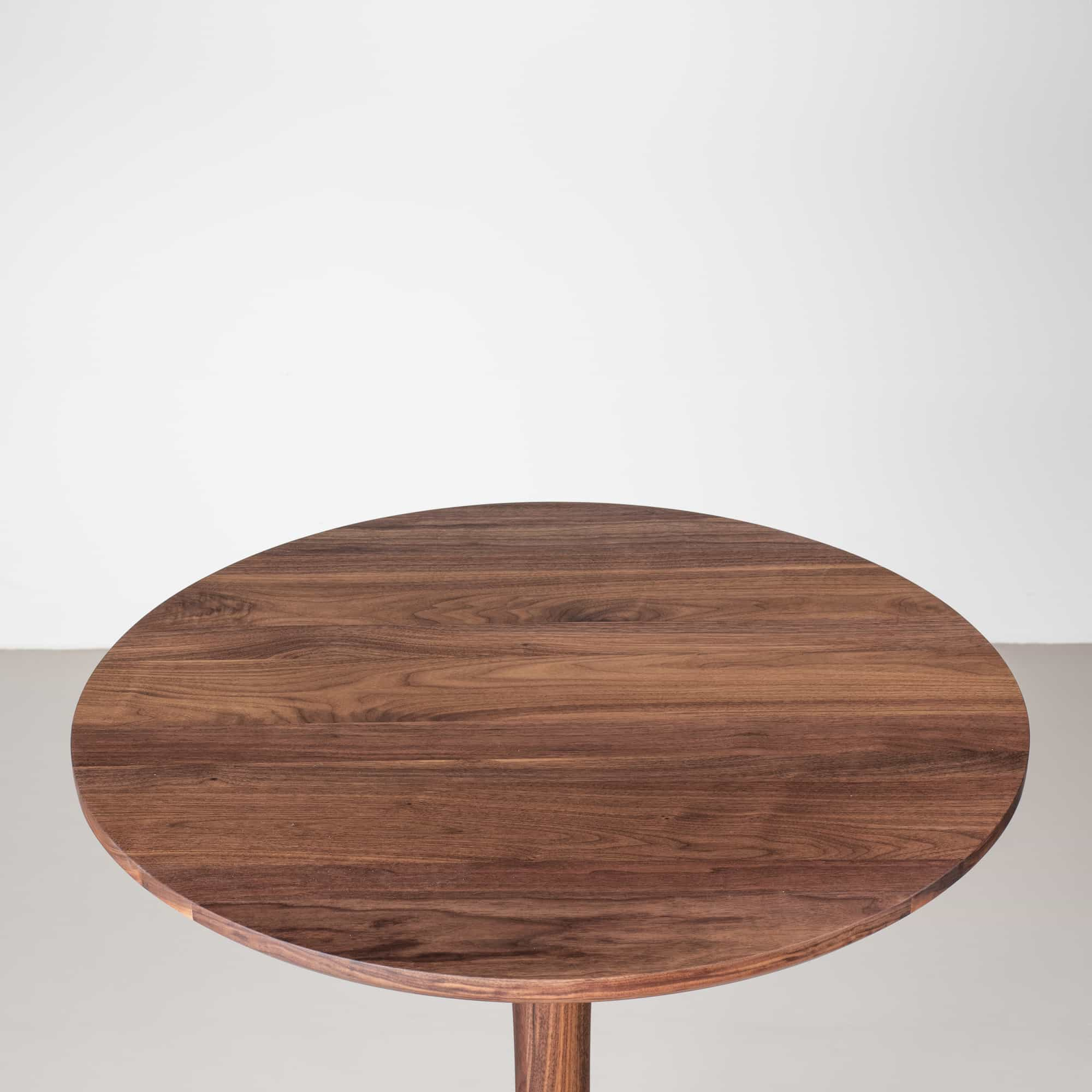 small round pedestal table