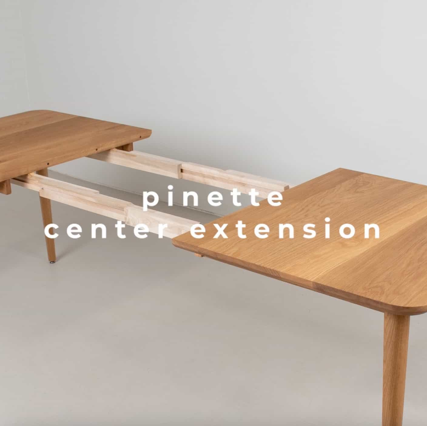 midcentury extendable table