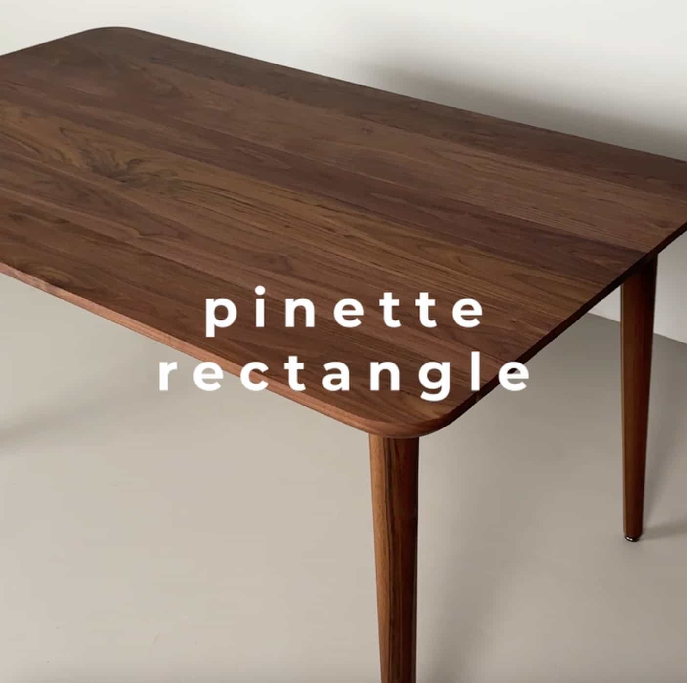 midcentury dining table