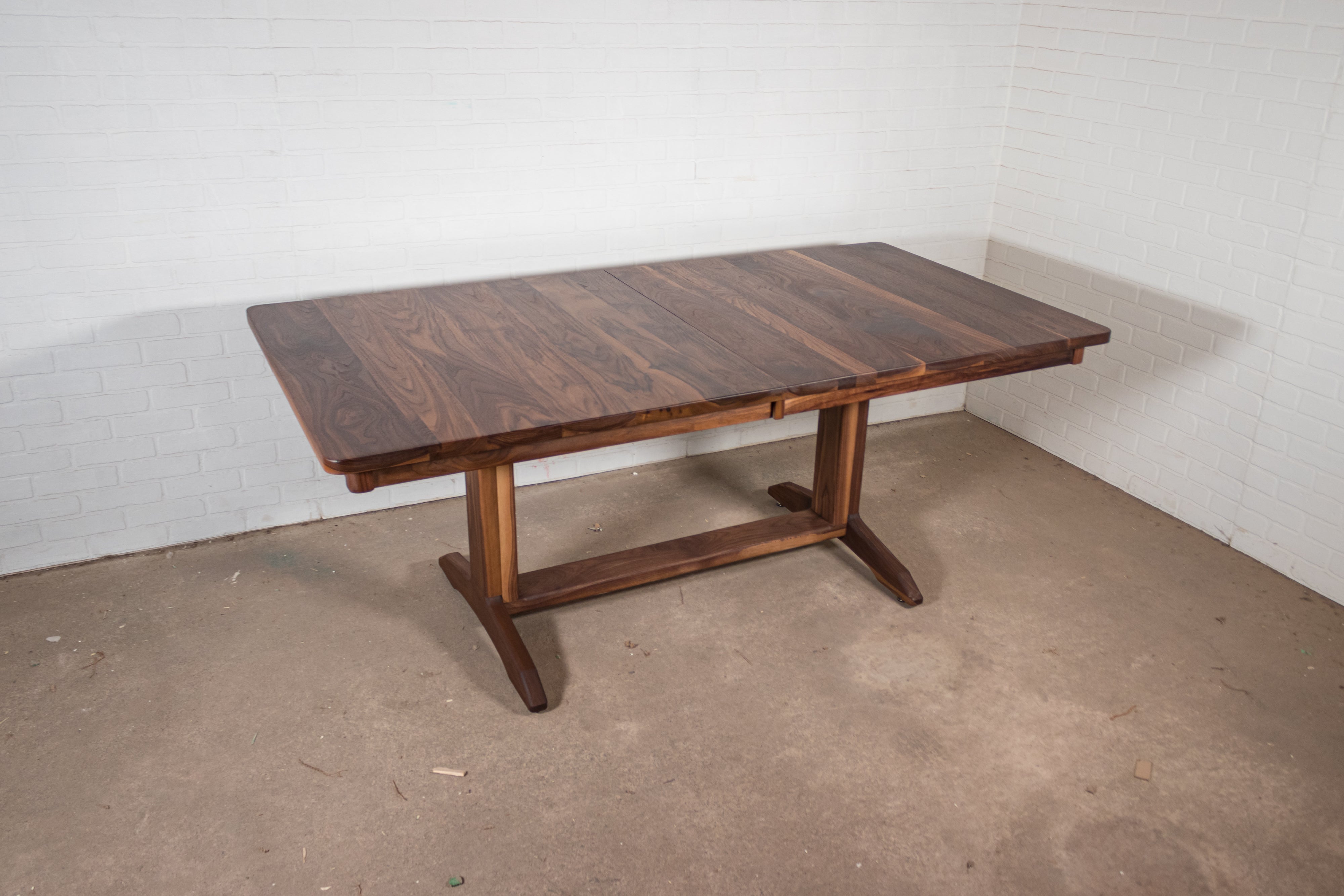 Walnut table for Ethan and Ashleigh