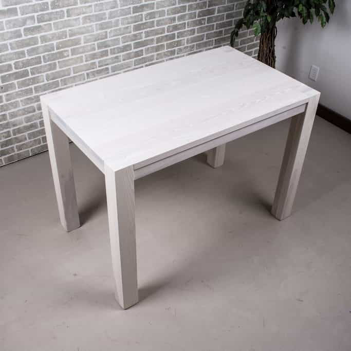 white ash parsons table