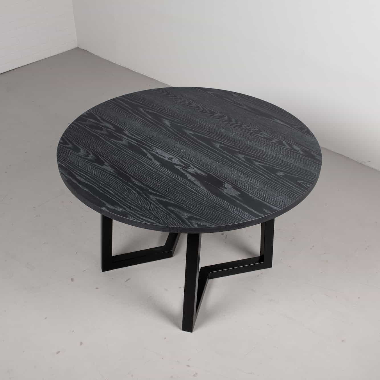 black oak table