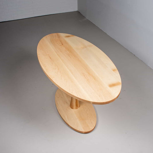 maple oval table