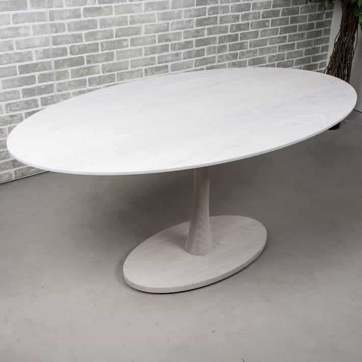 ash oval table