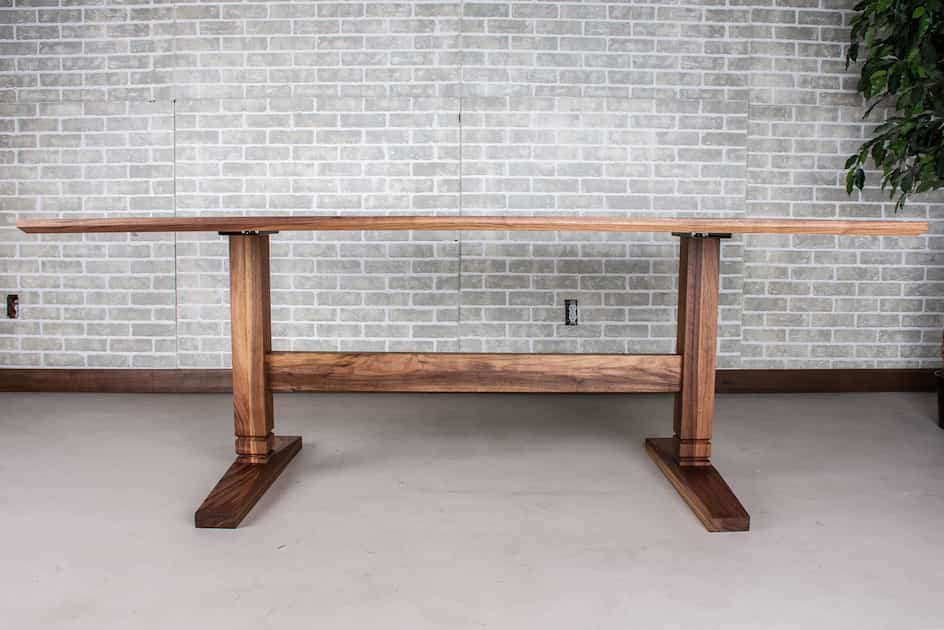 extendable trestle table