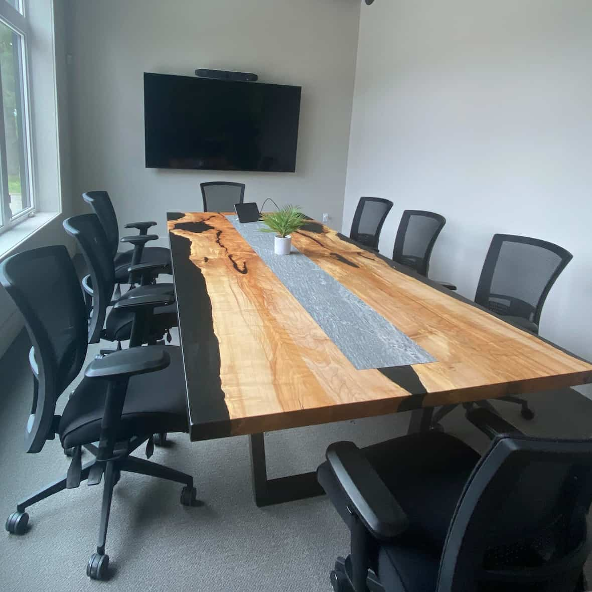 maple boardroom table