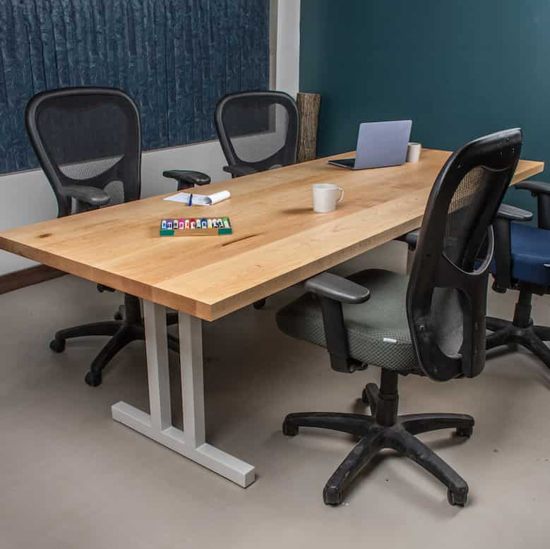 maple office table