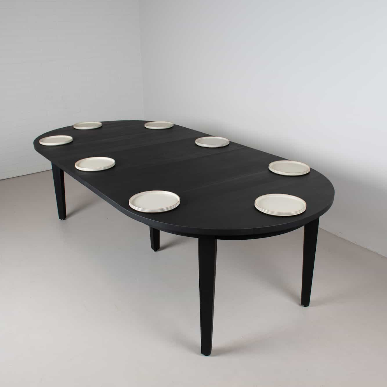 modern black table