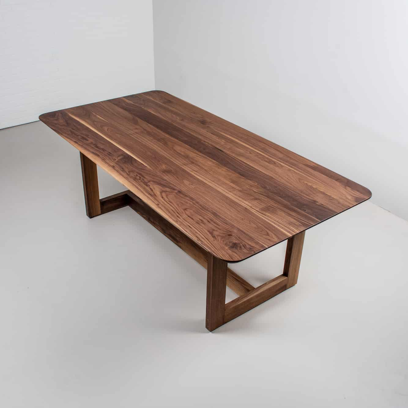 modern walnut table