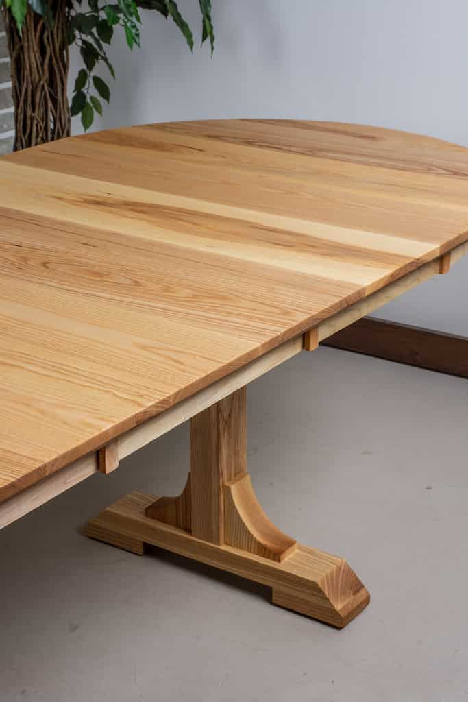 oval farmhouse extendable table