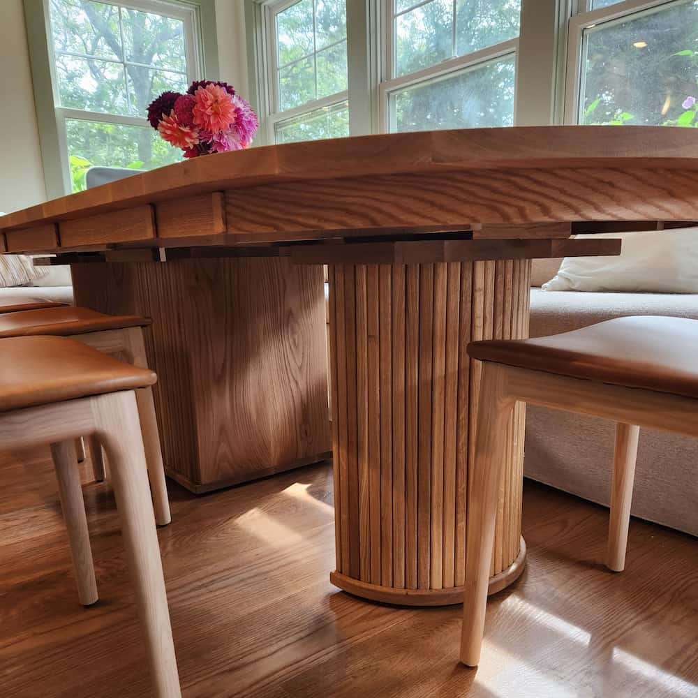 Yoho Oval Extendable Pedestal Table