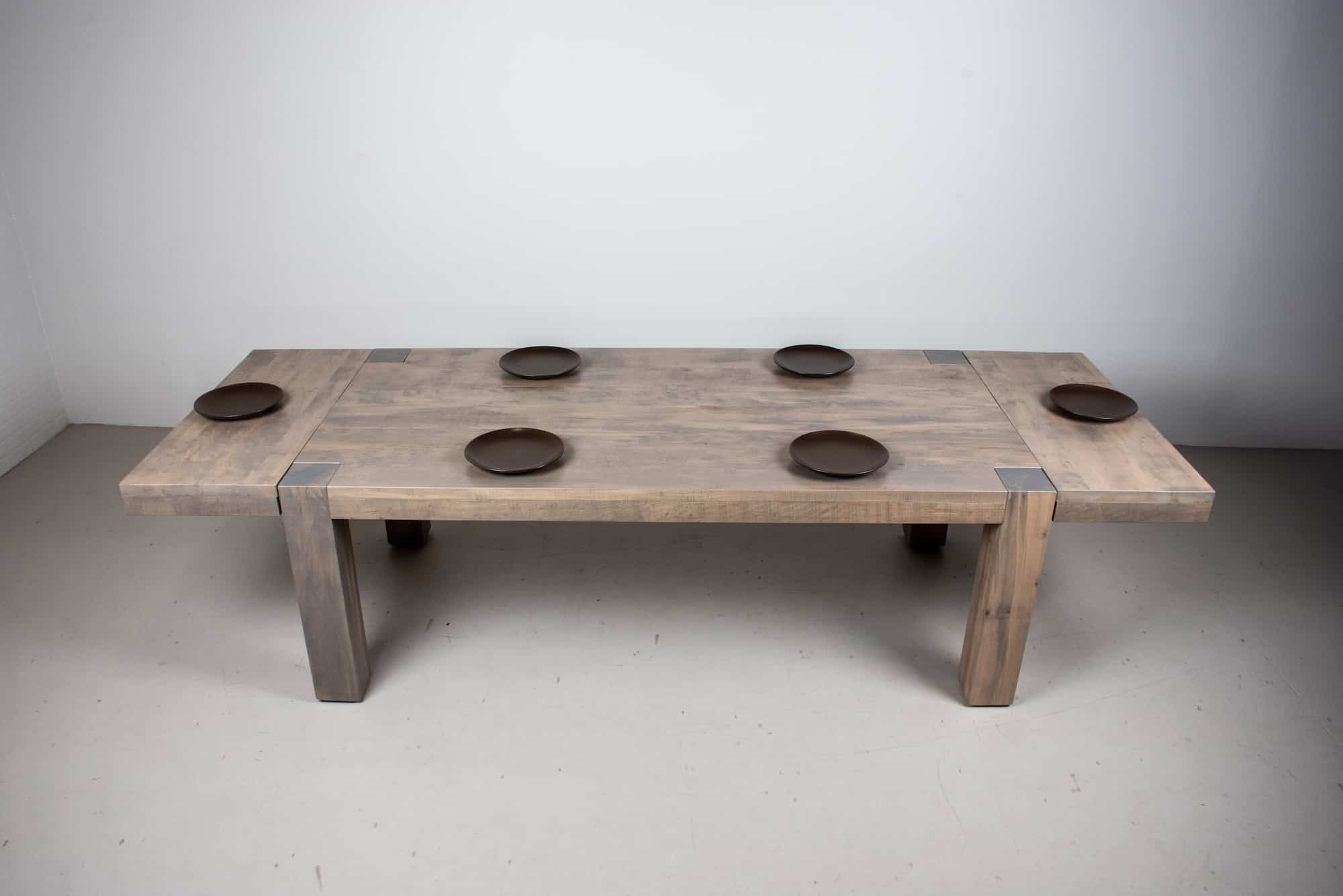 rustic farmhouse extendable table