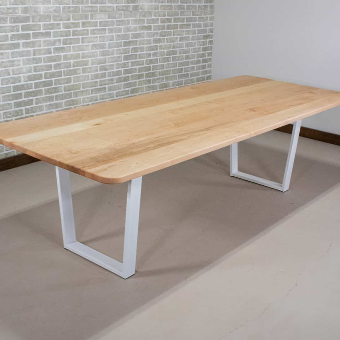 solid maple conference table