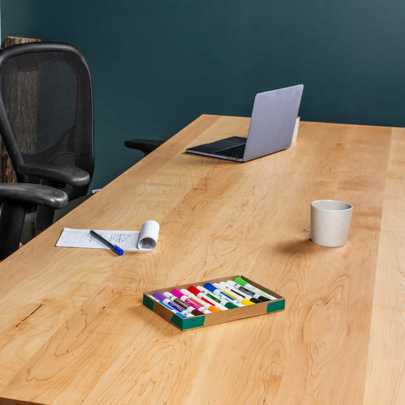 solid maple conference table