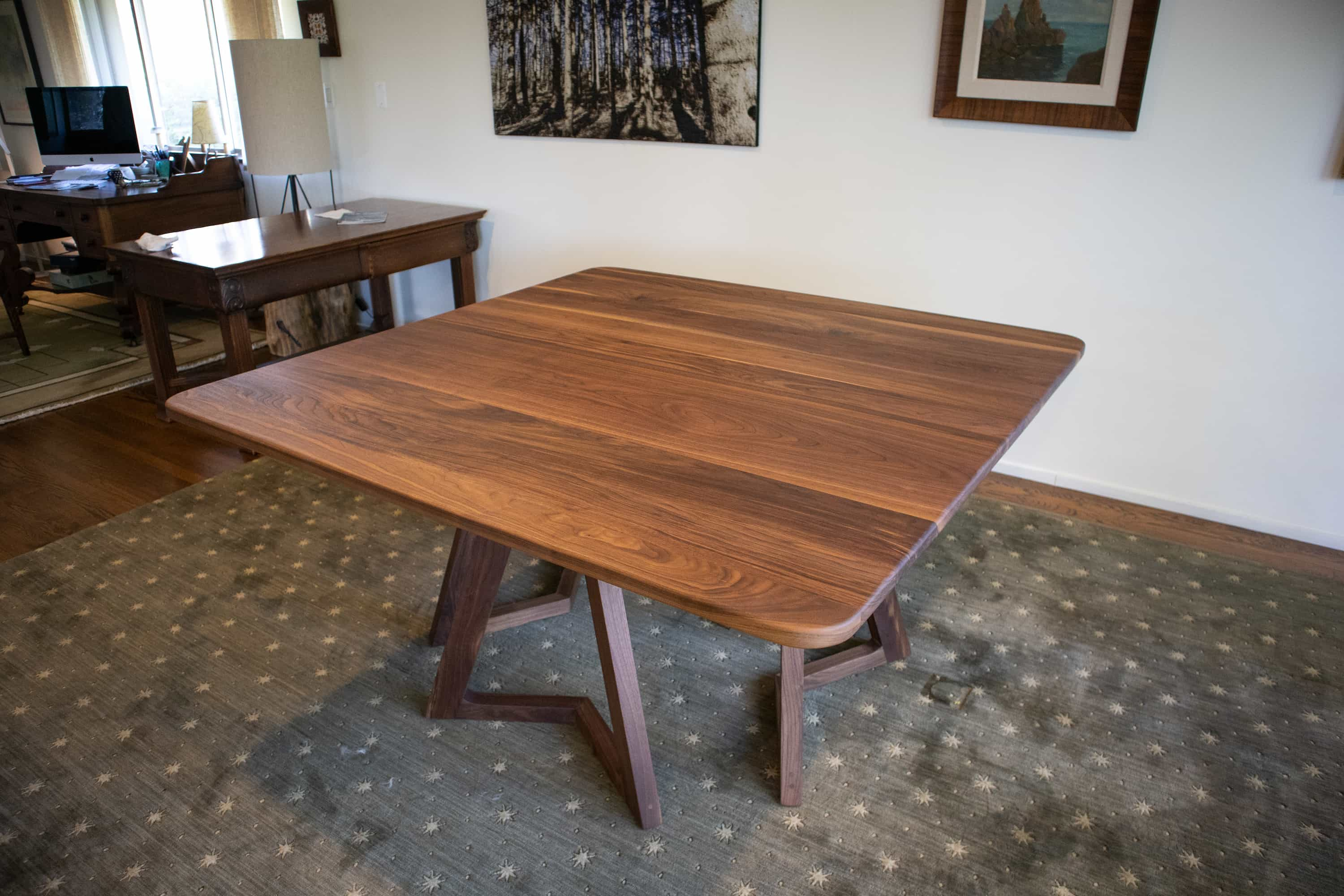 square dining table