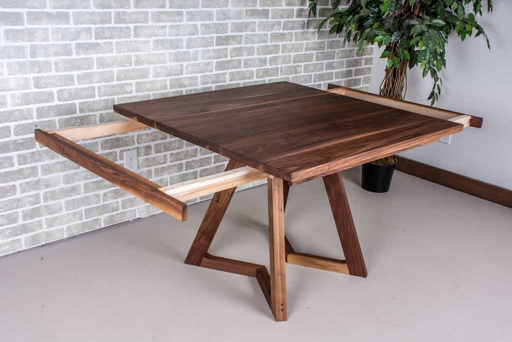 square end extension table