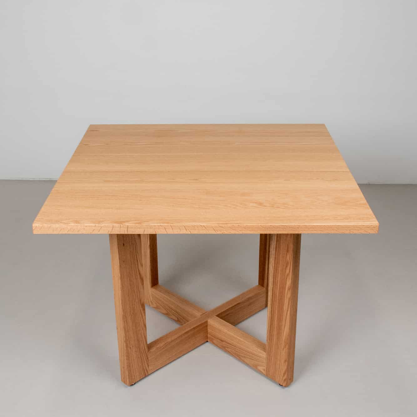 square oak table