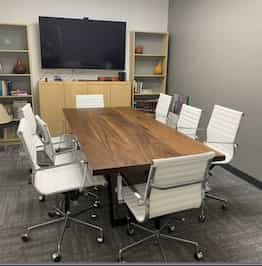 walnut meeting room table