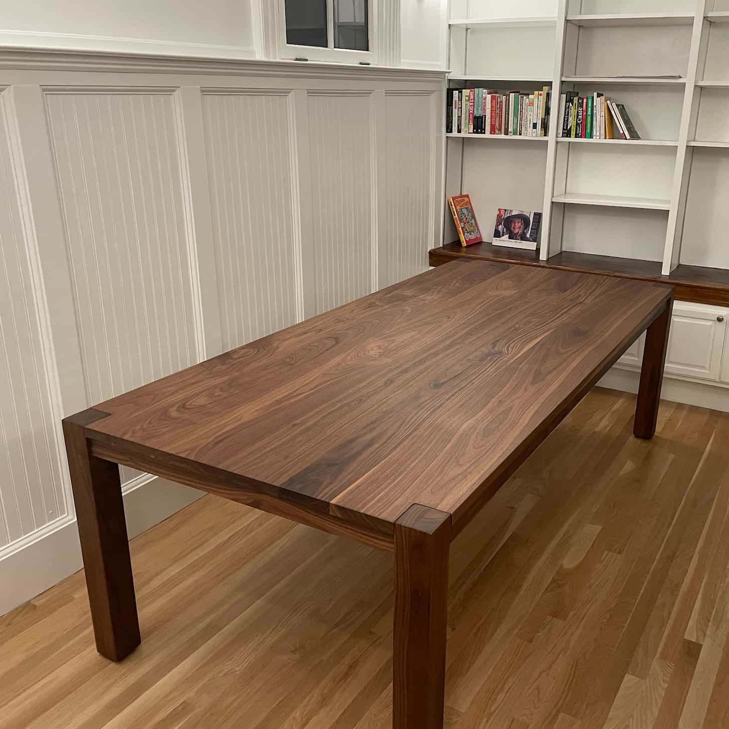 walnut parsons table