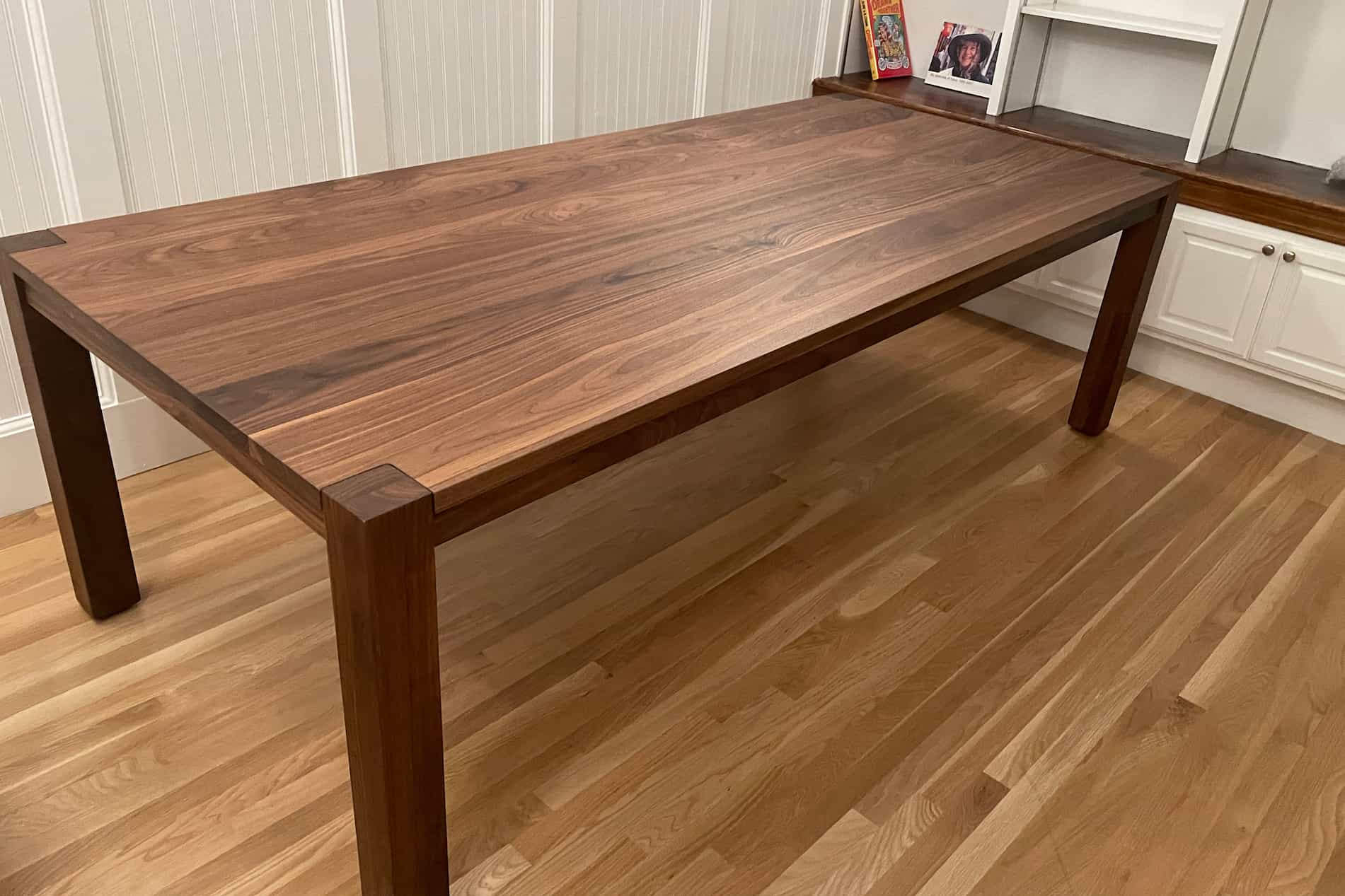 walnut parsons table