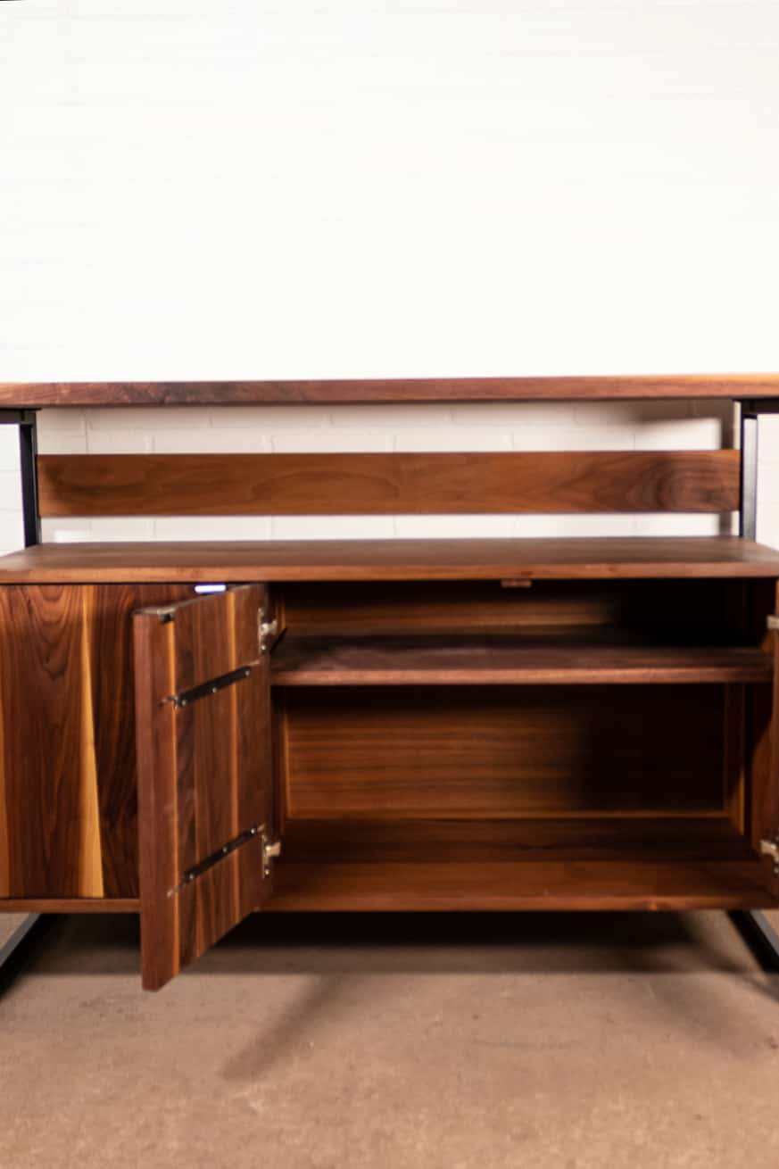 walnut sideboard